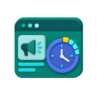 Ad waiting page icon